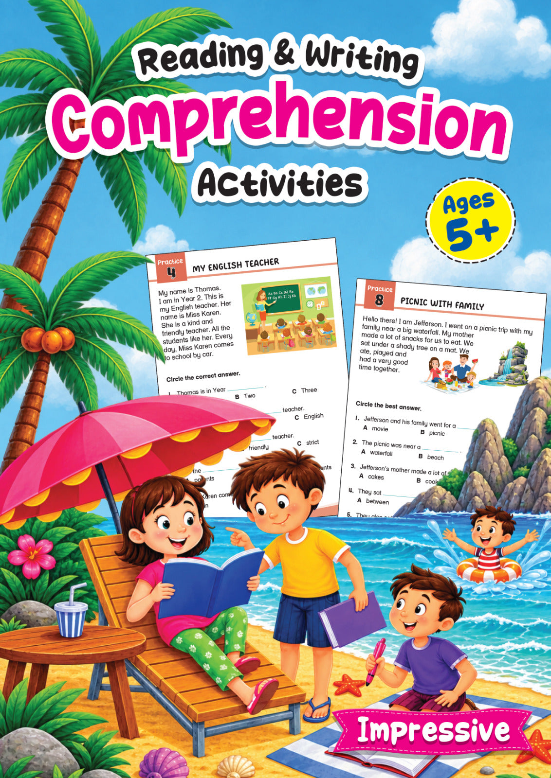 Reading & Writing Comprehension Activities: Impressive 5+