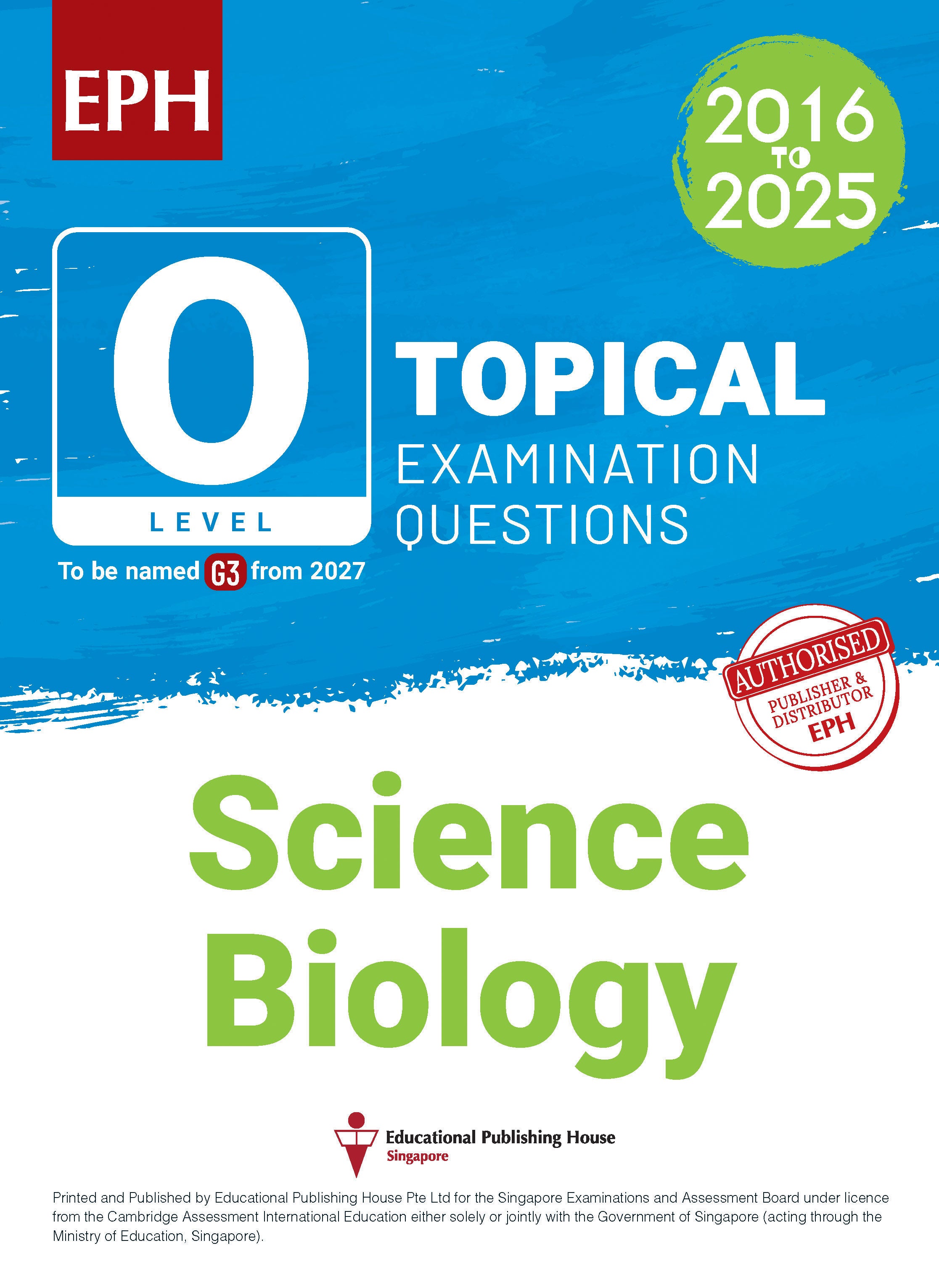 OL Science Biology Examination Q&A 16-25 (Topical)