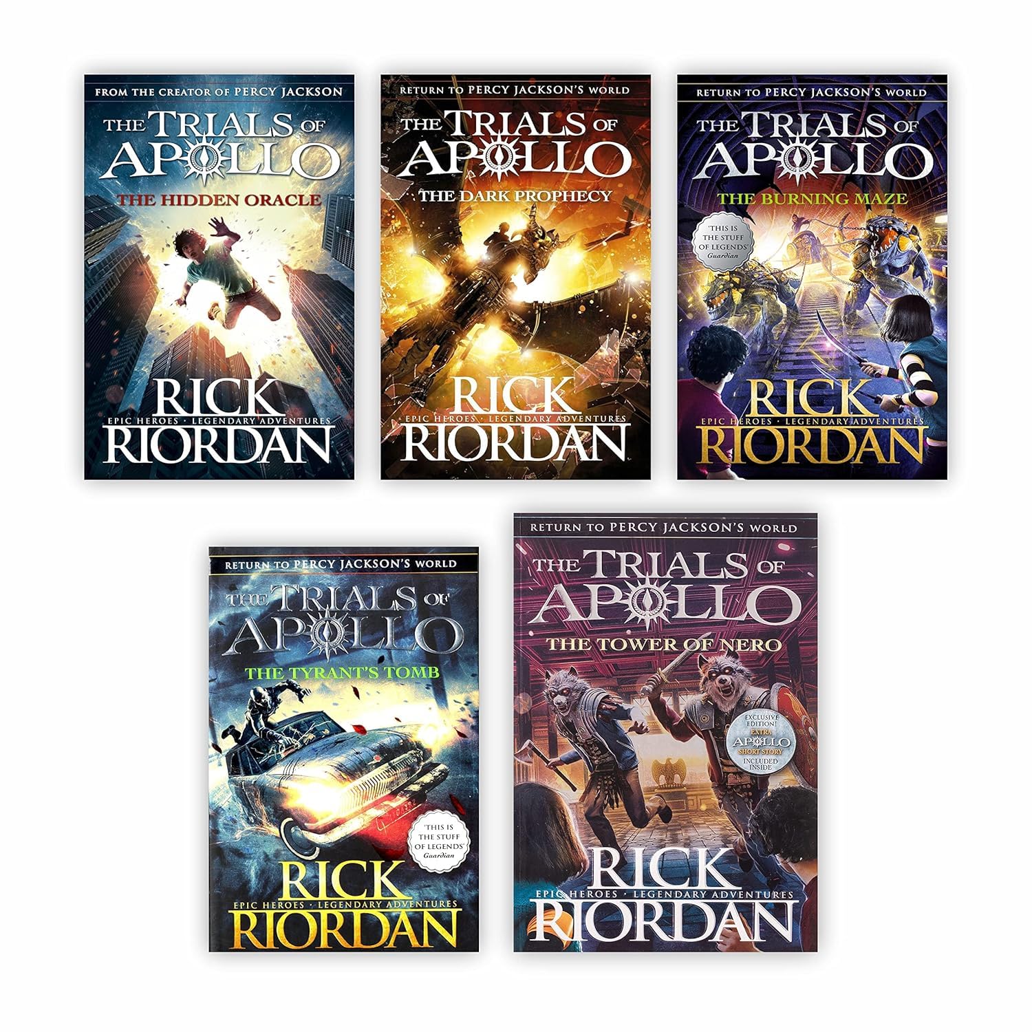 Trials of Apollo (5 Book Collection Set) Paperback