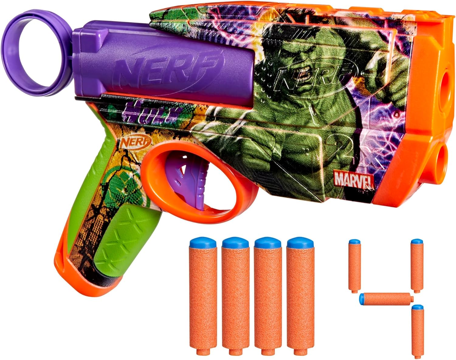 HASBRO NERF MARVEL HULK DART BLASTER