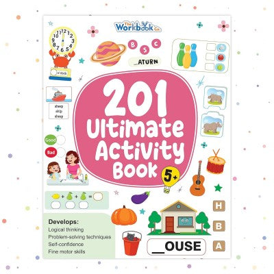 201 Ultimate Activity Book For 5+ Years Old