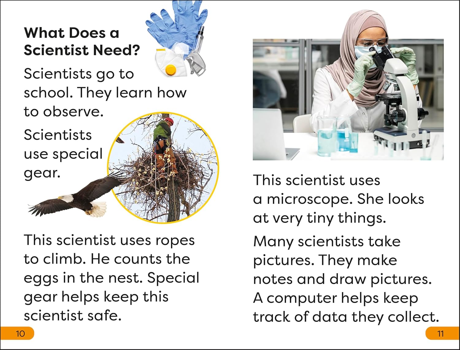 DK Super Readers Level 1 A Day in the Life of a Scientist (Paperback)