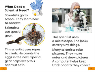 DK Super Readers Level 1 A Day in the Life of a Scientist (Paperback)