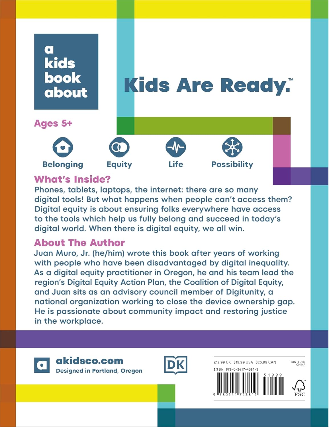 A Kids Book About Digital Equity (Hardcover)