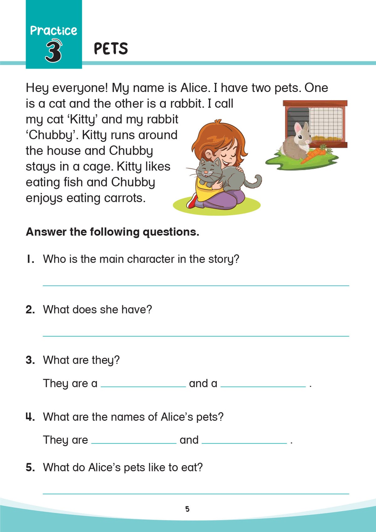 Reading & Writing Comprehension Activities: Comprehensive 5+