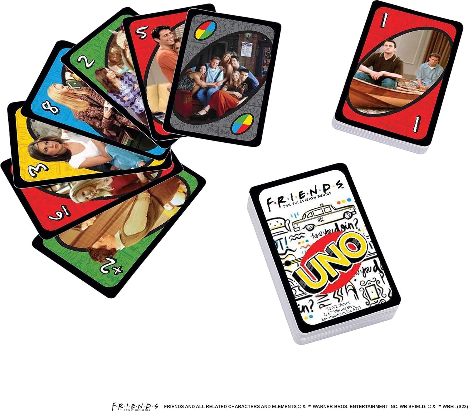 MATTEL UNO LICENSED FRIENDS