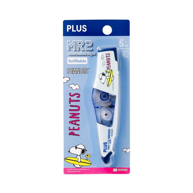 PLUS MR2 Correction Tape Set PEANUTS SURF 