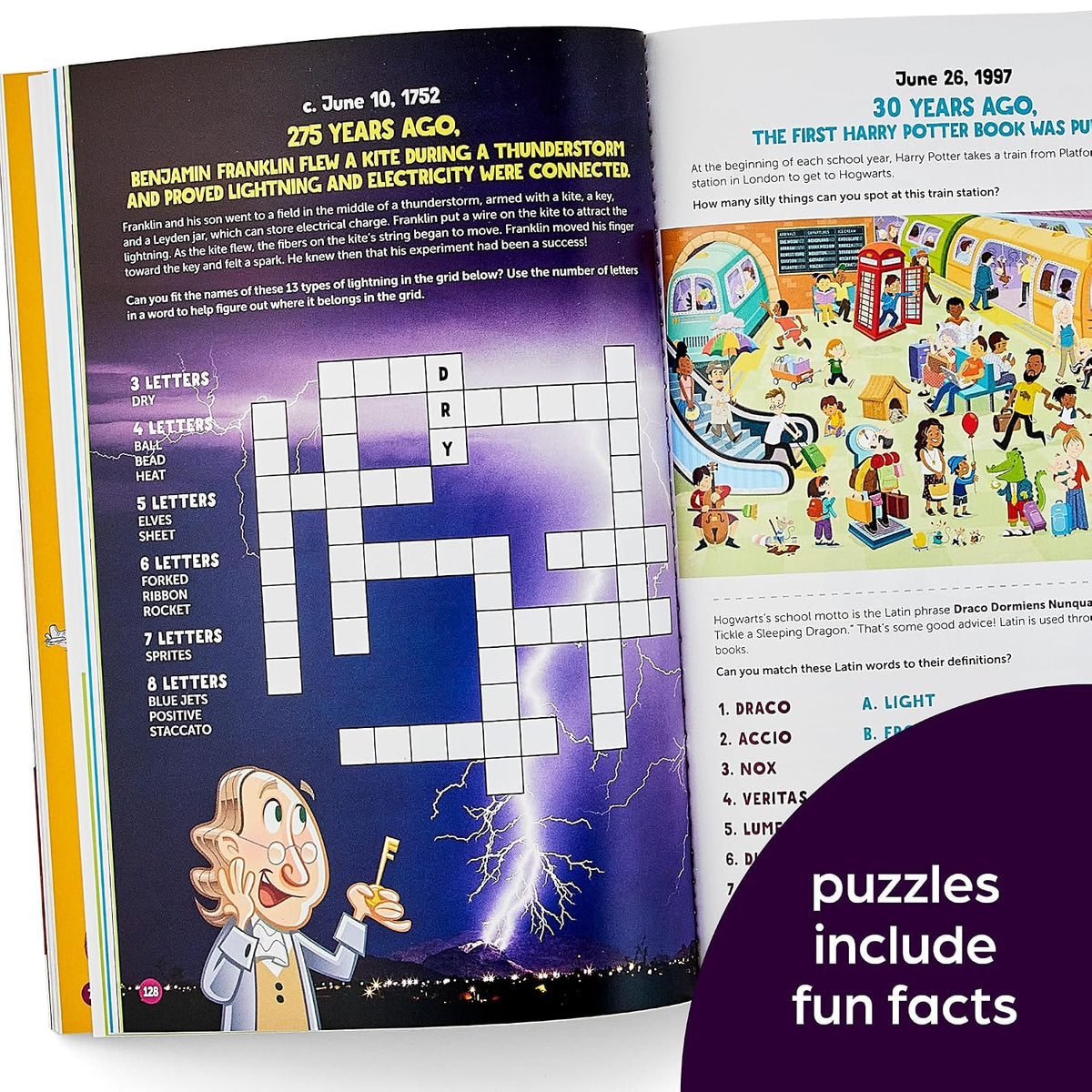 The 2027 Almanac of Fun: Kids Almanac with Over 300 Pages of Daily Activities for Kids, Puzzles, Crafts, Jokes and More, Learn About Holidays and World Events (Highlights Almanac of Fun) Paperback