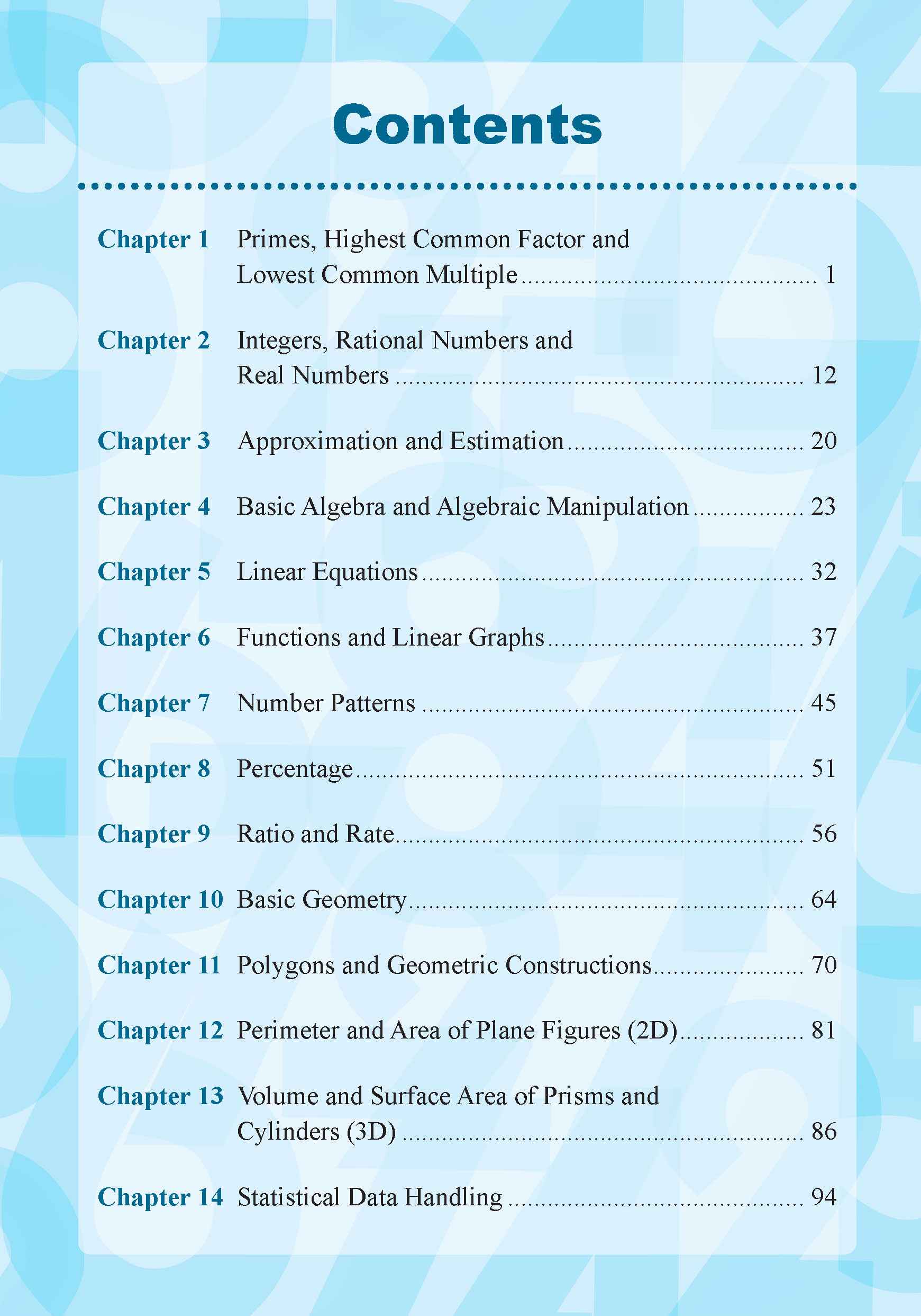 Secondary 1 Mastering G3 MATHEMATICS