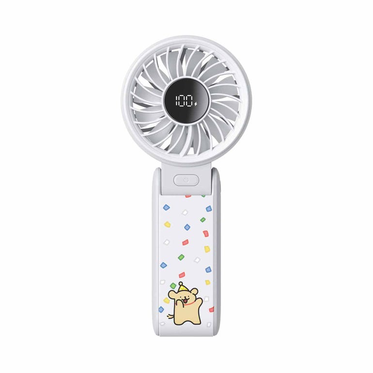 Jisulife Life7 Grey MALTESE Handheld Fan (5000MAH)