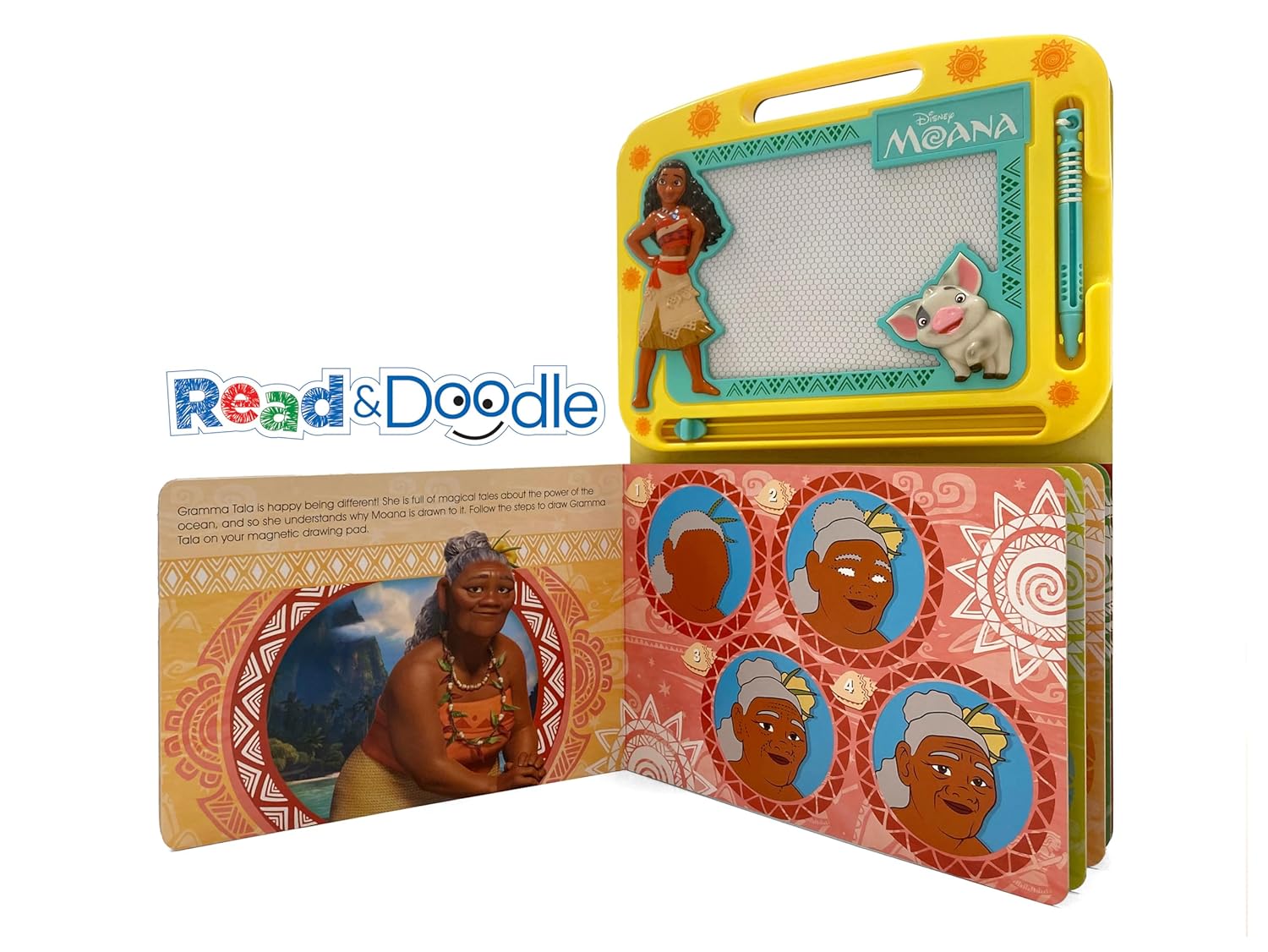 Disney Moana Read & Doodle