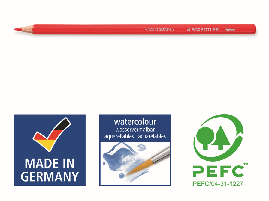 STAEDTLER WATERCOLOUR PENCIL 48COL 146 10C
