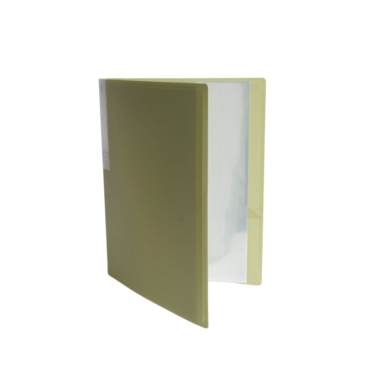 Pop Bazic Clear Book A4 (20 Pockets) - Green