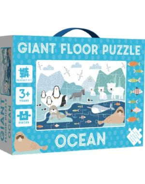 REALLY DECENT GIANT FLOOR PUZZLE OCEAN