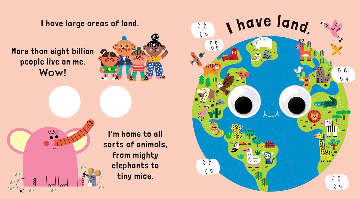 Googly Eyes: I Am the Earth (Board Book)