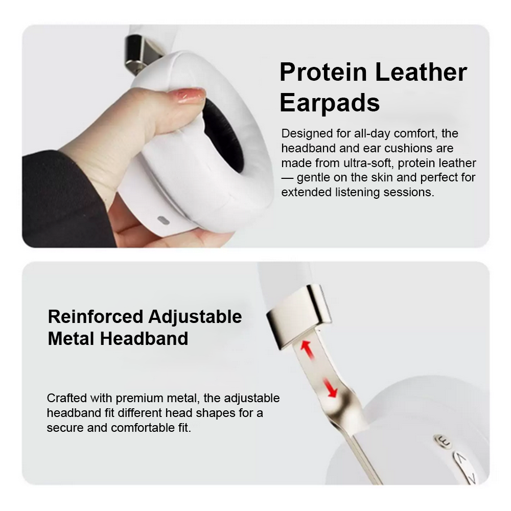 Alpha & Delta Aura Headphones White