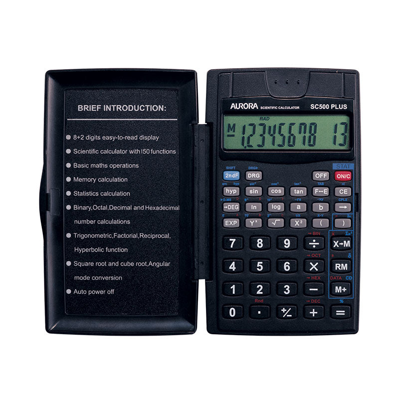 Aurora Calculator Scientific-SC500Plus