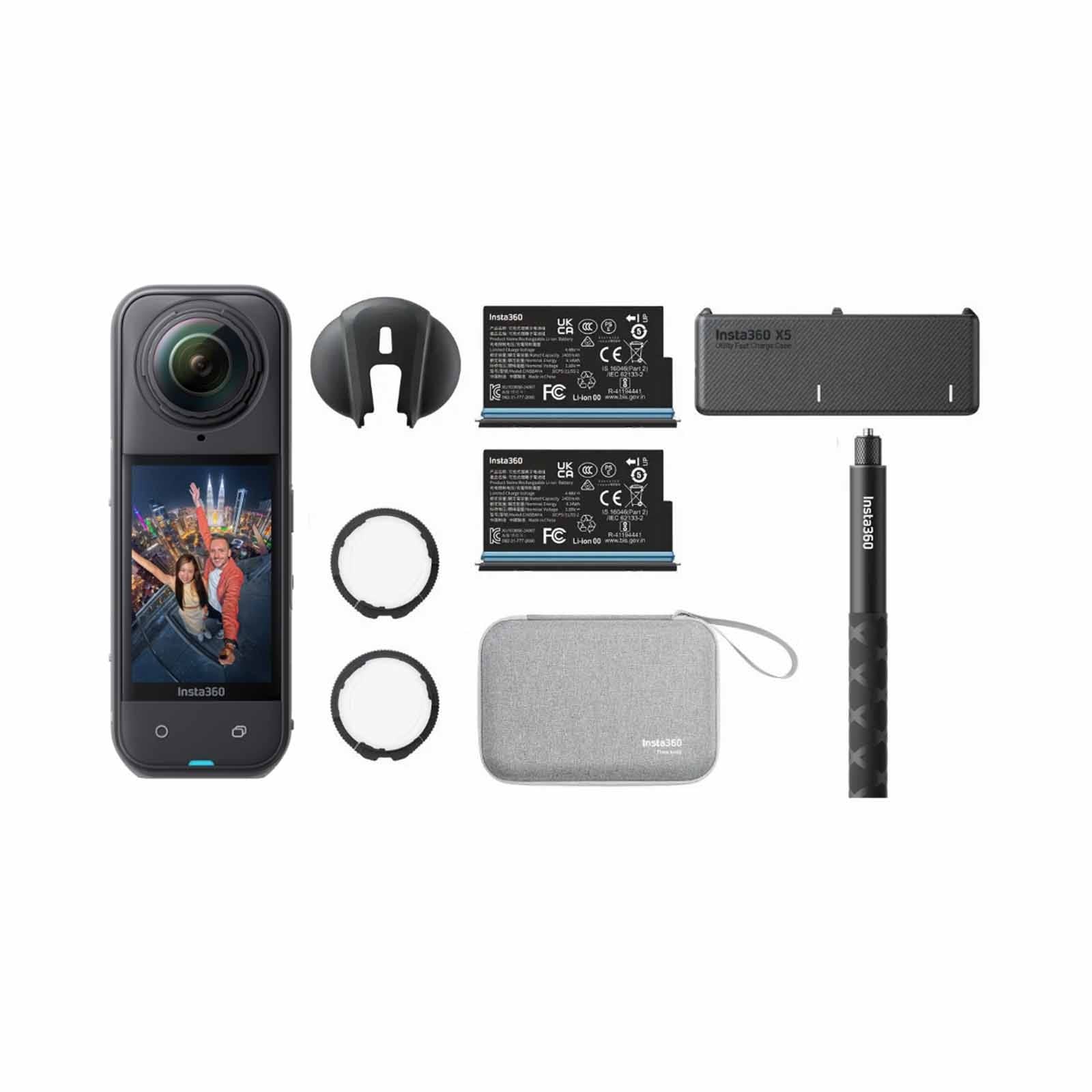 Insta360 X5 Essential Bundle Action Camera