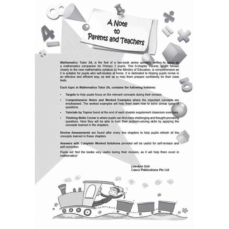 Primary Maths Tutor 2A - Revised Edition