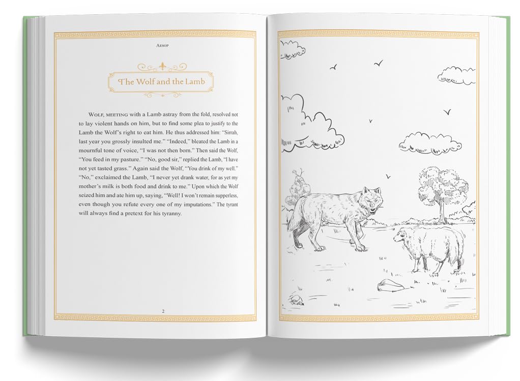 Aesop's Fables (Leather-bound)