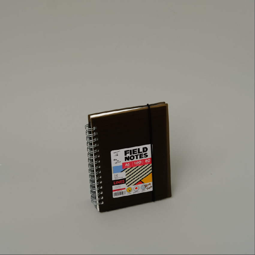 Hw Wire-o Pp Line Notebook A6 80g 160pg