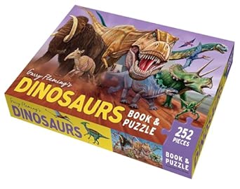 Garry Fleming's Dinosaurs Book & Jigsaw