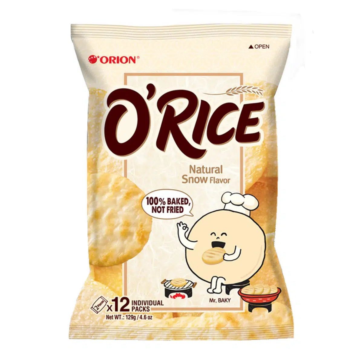 O'rice Natural Snow 129gx12