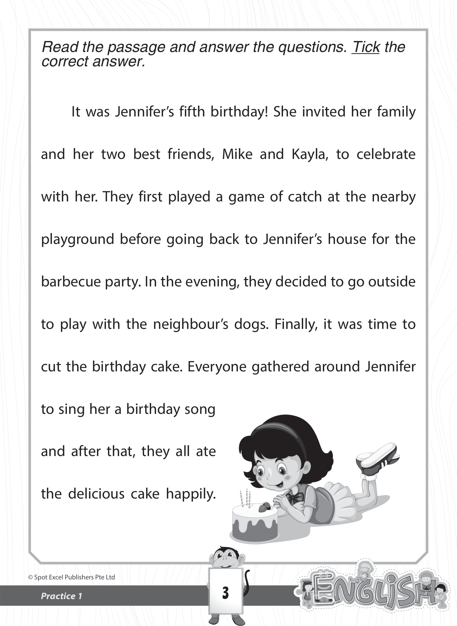 Kindergarten 2 - Challenging English Practices 
