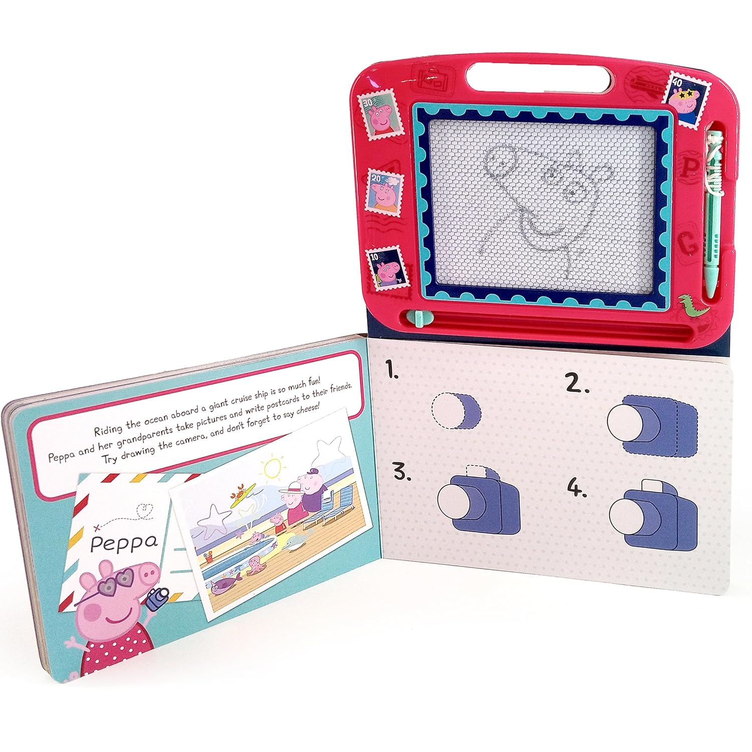 Peppa Pig Peppa's Adventures Read & Doodle - Learning resources For Ki ...