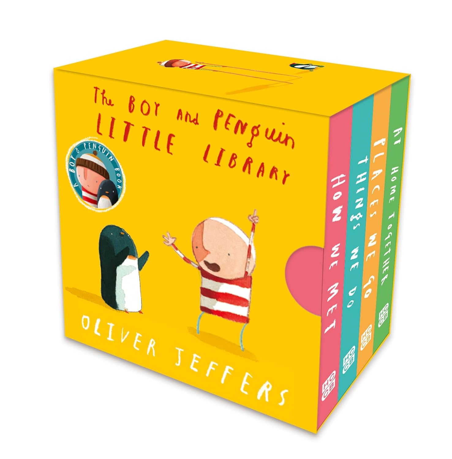 The Boy And Penguin Little Library (Board Book – Picture Book)