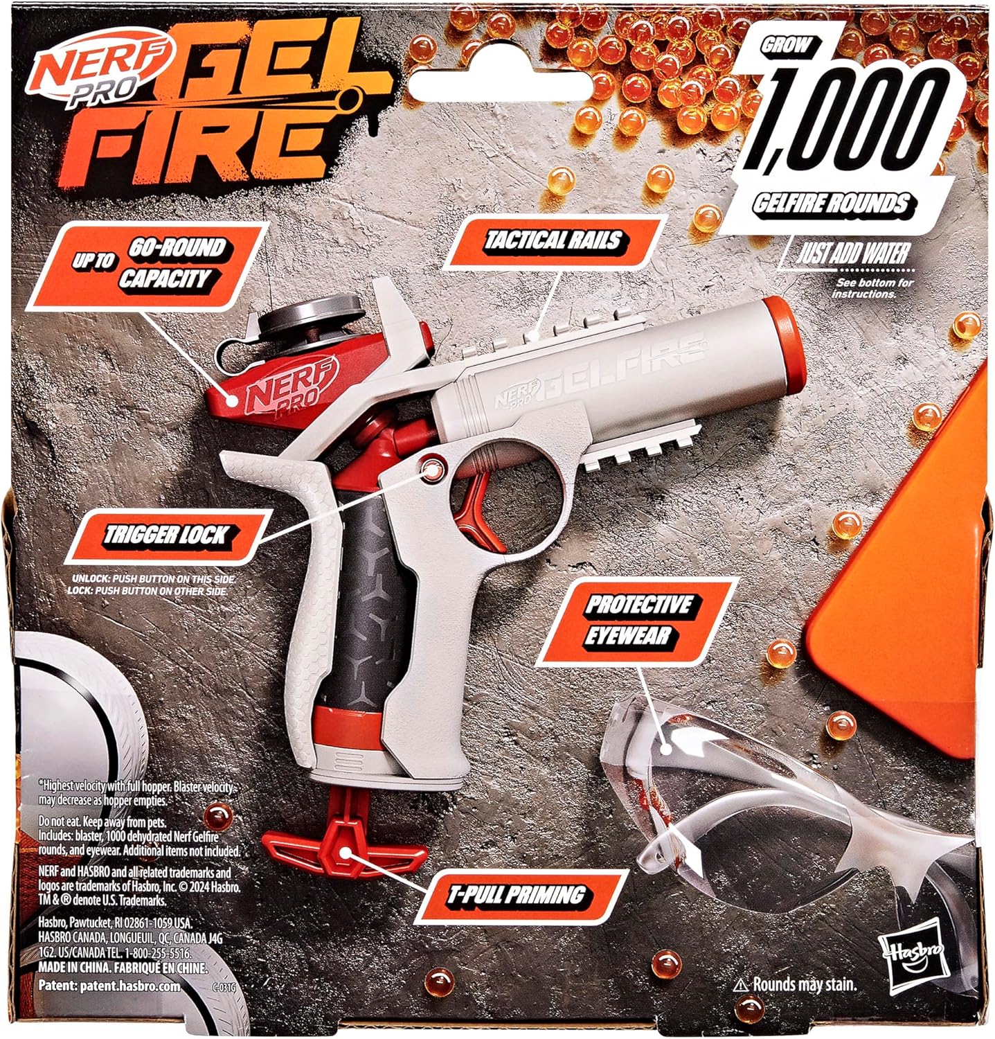 HASBRO NERF PRO GELFIRE IGNITOR BLASTER