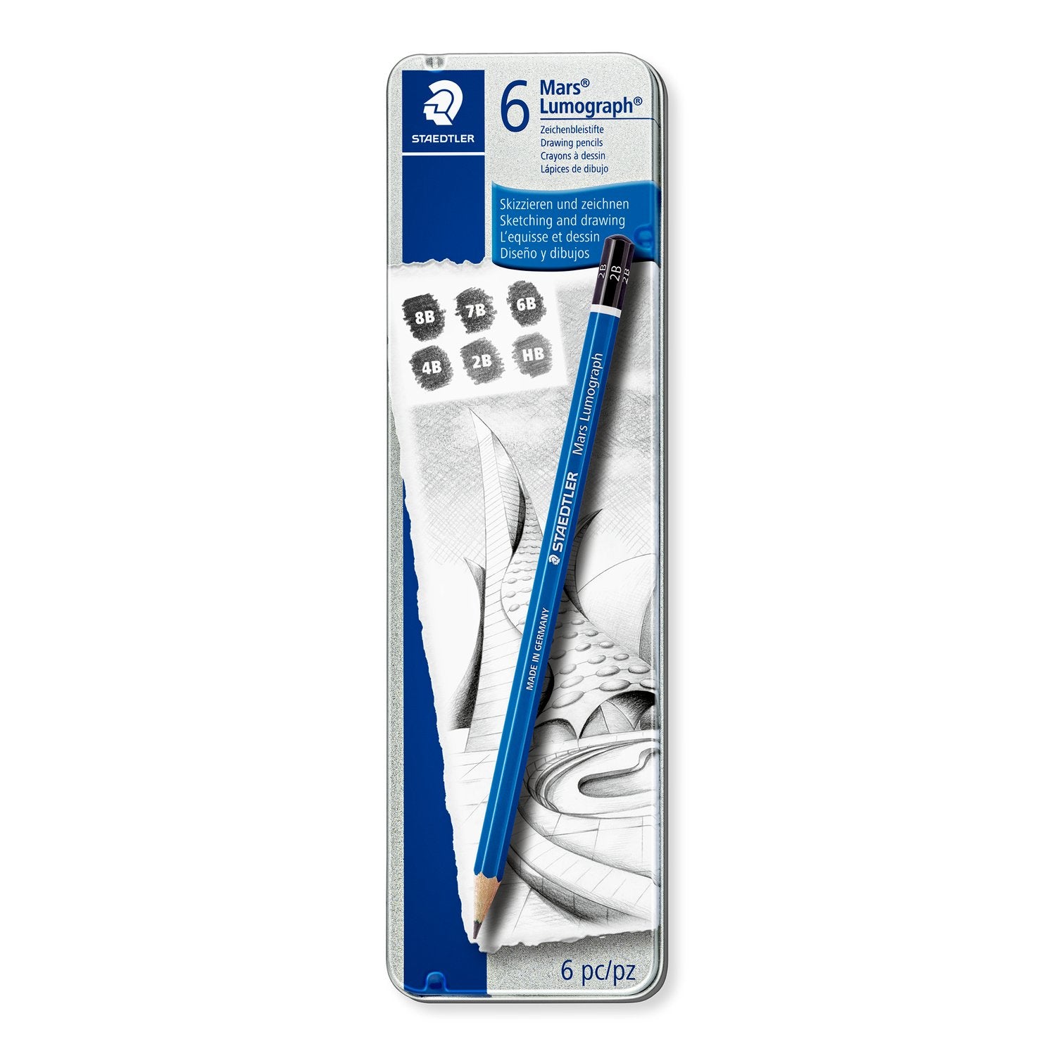 Staedtler 100 G6 Mars Lumograph Pencil