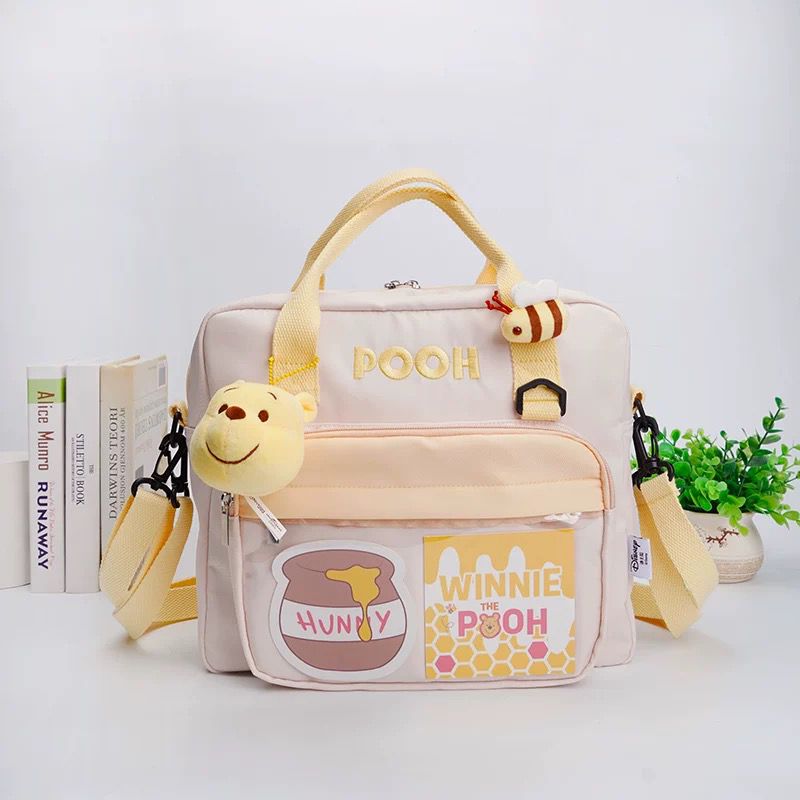 Winnie The Pooh Sling Bag With Handle