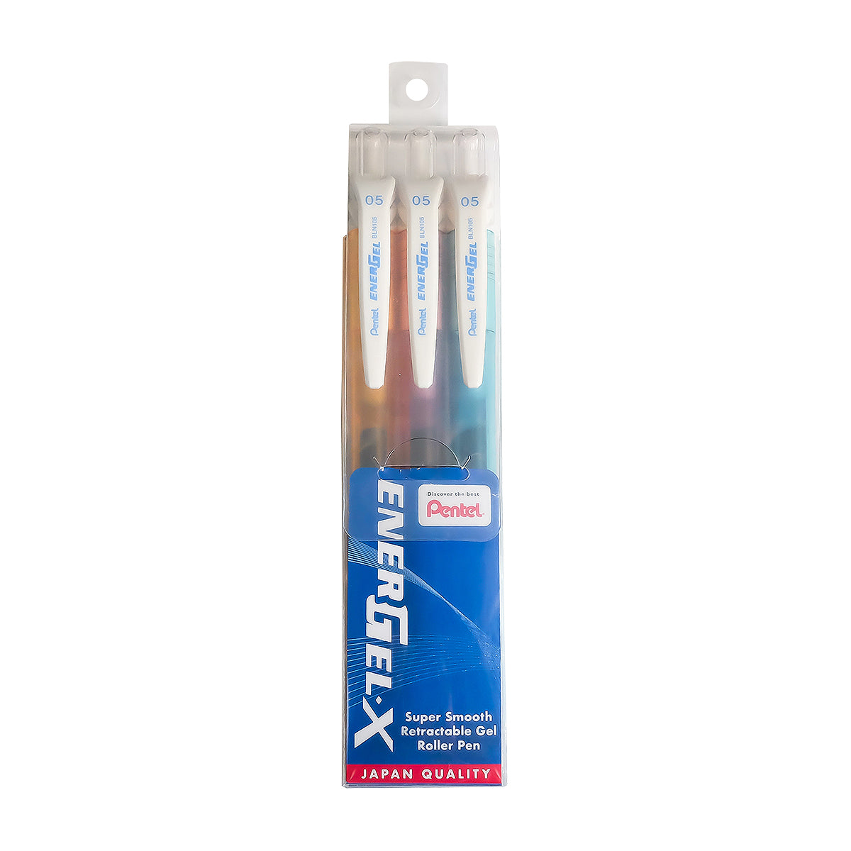 PENTEL Energel 0.5Mm V Pack Bln105-Fps