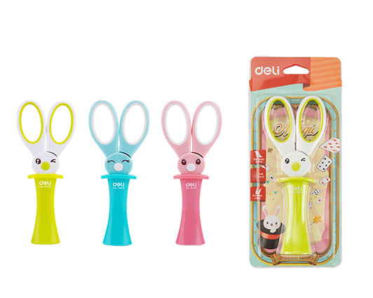 DELI SCISSOR 137MM (ASSORTED DESIGNS)