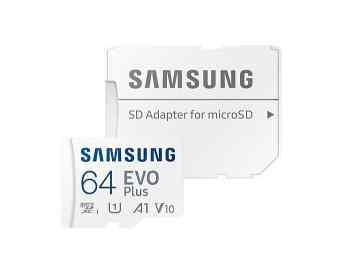 Samsung EVO Plus microSDXC™ UHS-I Card 64GB 2024