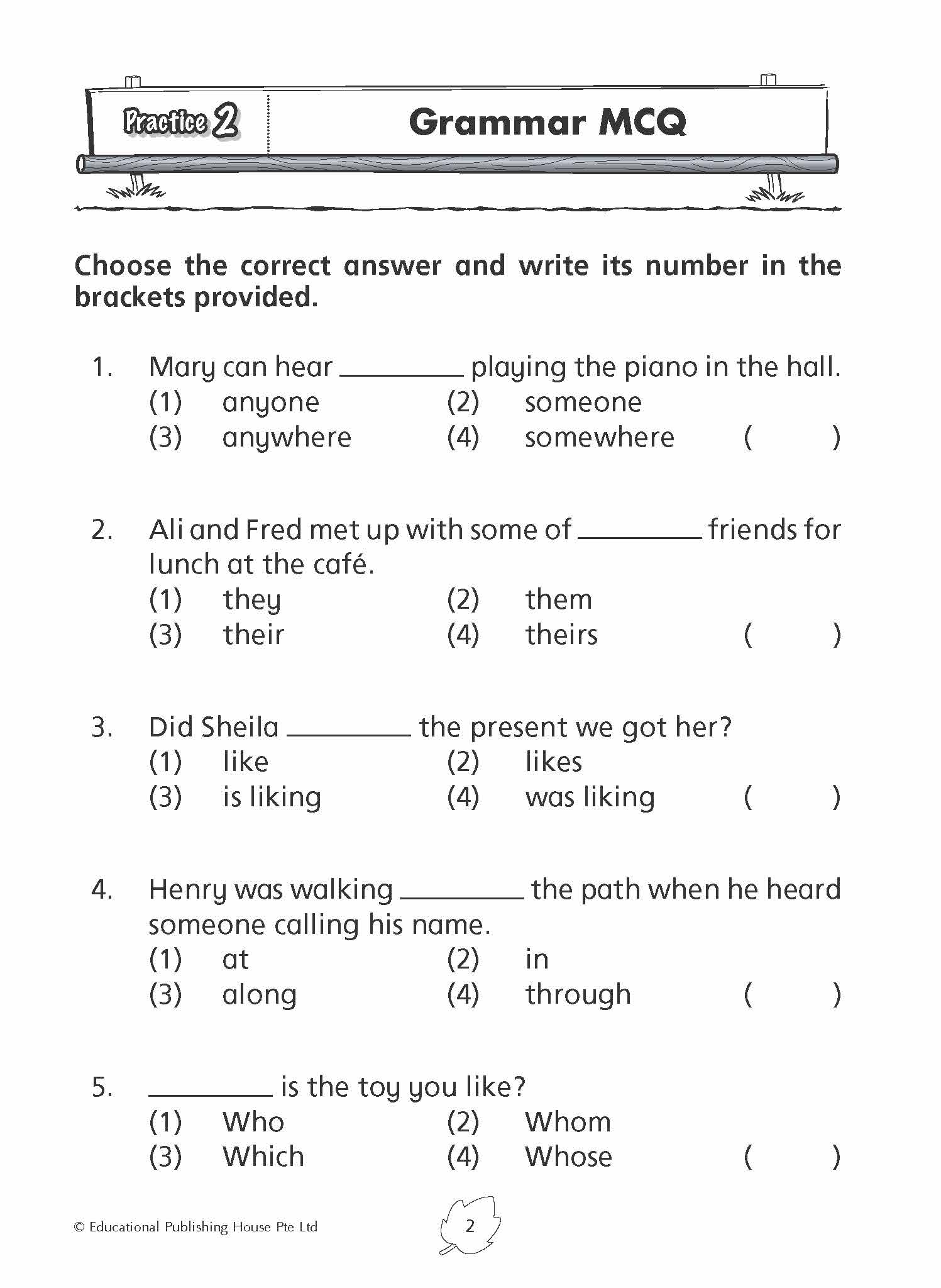 Primary 2 English Practice 1000+