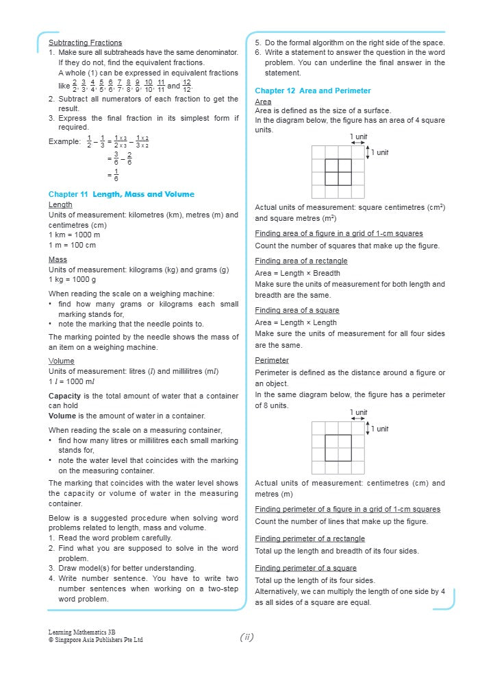 Learning Mathematics For Primary Levels 3B
