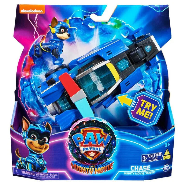 SPIN MASTER PAW PATROL THE MIGHTY MOVIE PUP SQUAD THEME VEHICLE ASSORTMENT