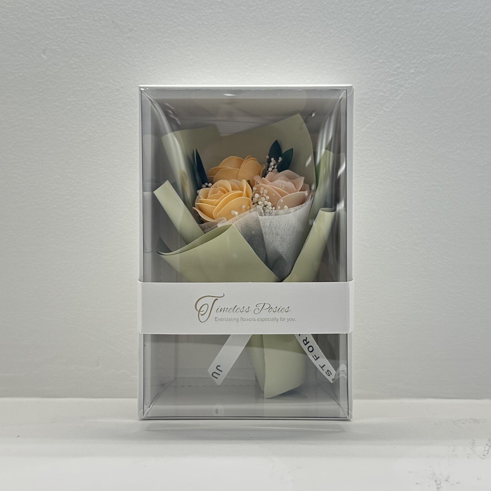 SOAP ROSE BOUQUET 3PC 3075