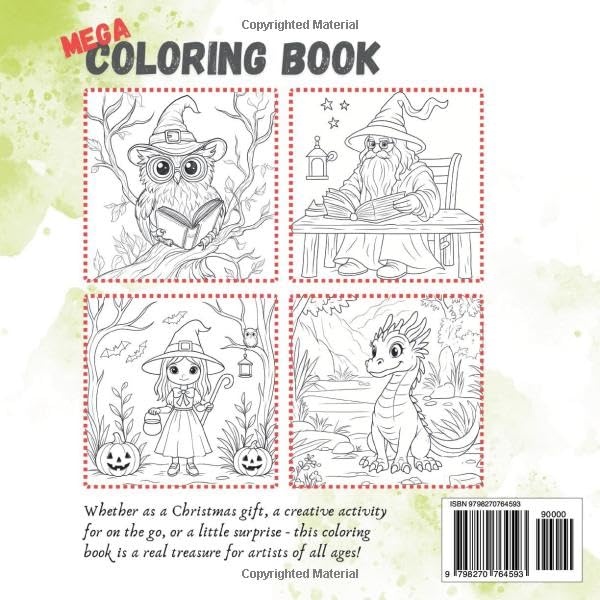 Magical World - Mega Coloring Book 