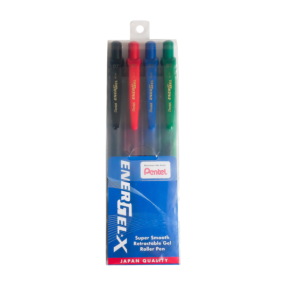 PENTEL Energel 0.7Mm V Pack Bl107-Ad