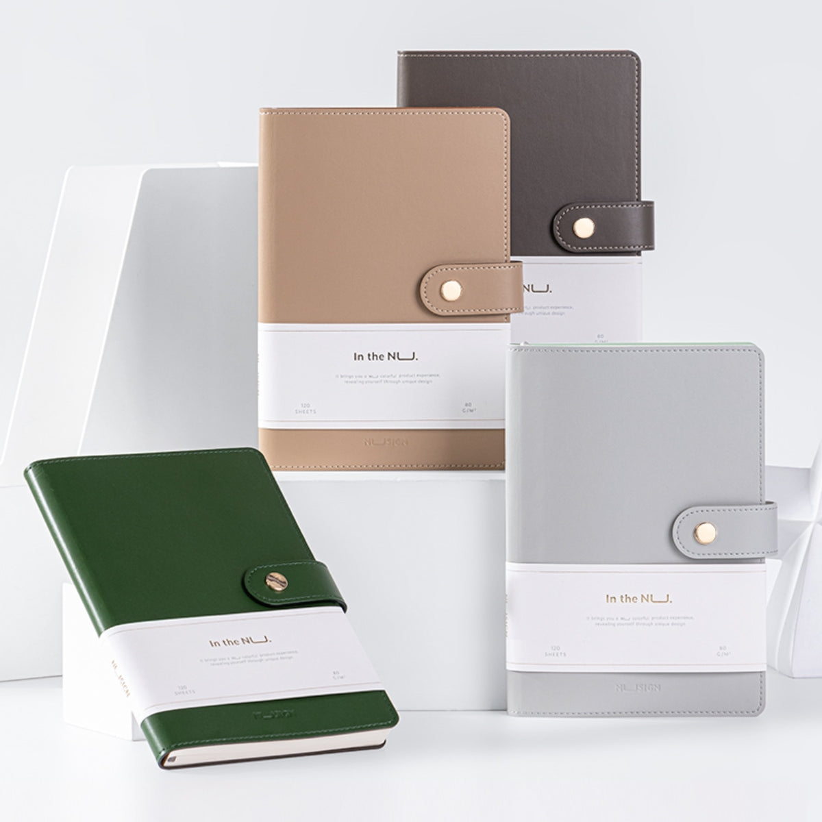 DELI NUSIGN LEATHER NOTEBOOK A5 80G 120S NS299 – Popular Book Company ...