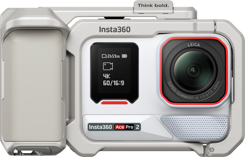 Insta360 Ace Pro 2 (Arctic White) | Xplorer Bundle (Moonlight Silver)