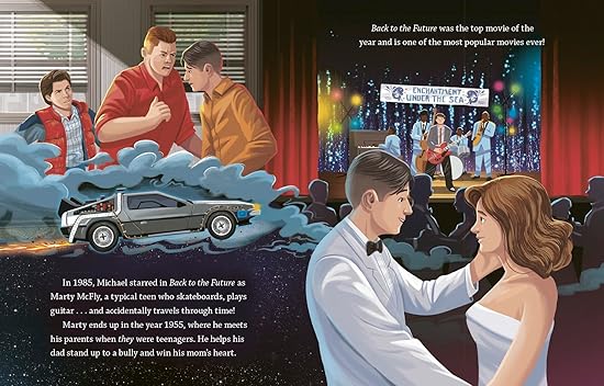 Michael J. Fox: A Little Golden Book Biography (Hardcover – Picture Book)