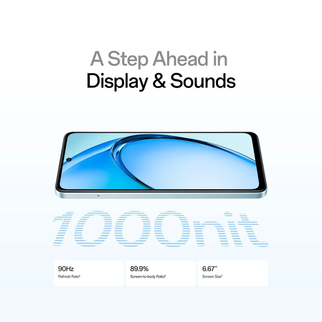 OPPO A3X (4+128GB) - Ocean Blue