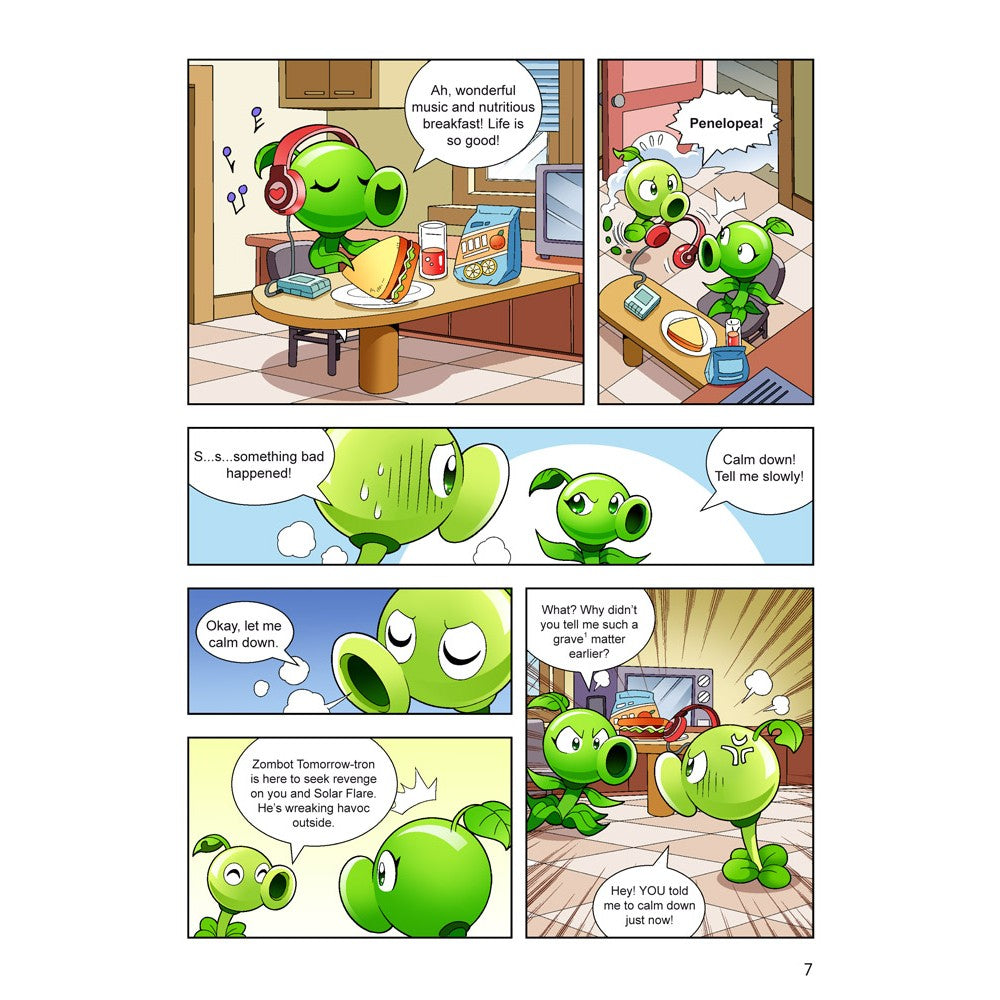 Plants vs Zombies Robots Comic Super Combat League 2