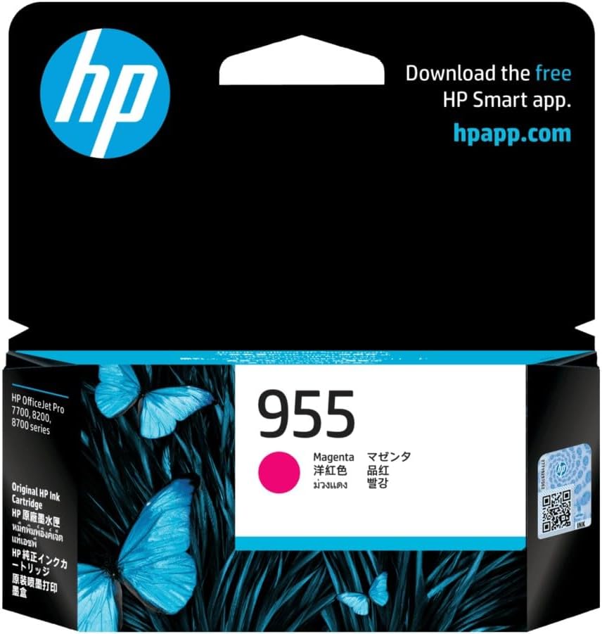 HP 955 Magenta Original Ink Cartridge