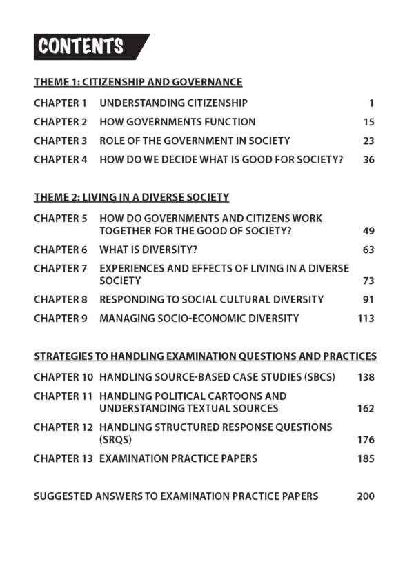 Complete Guide Secondary 3 Social Studies for G3