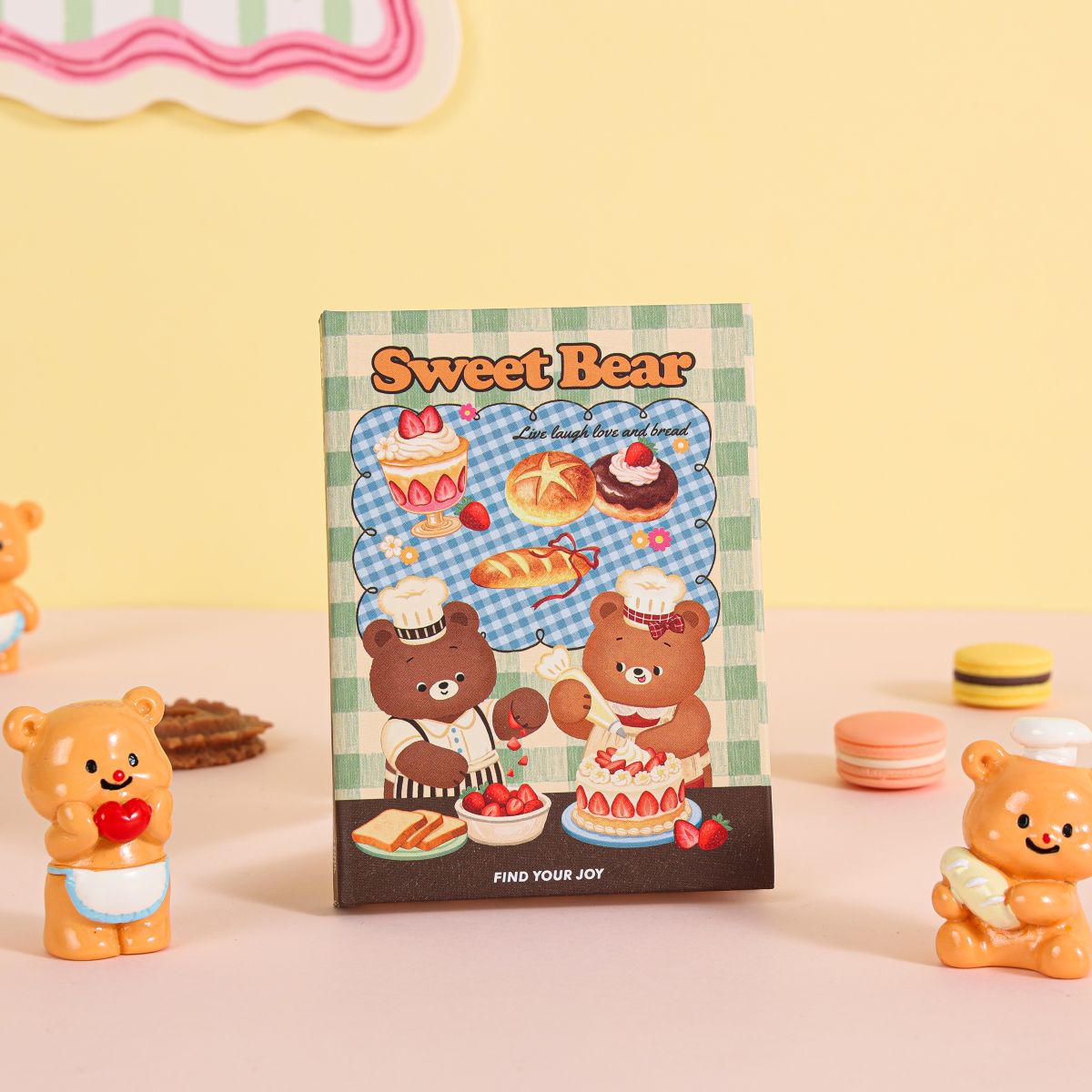 A7 Pocket Notebook 160S Sweet Bear FD82352